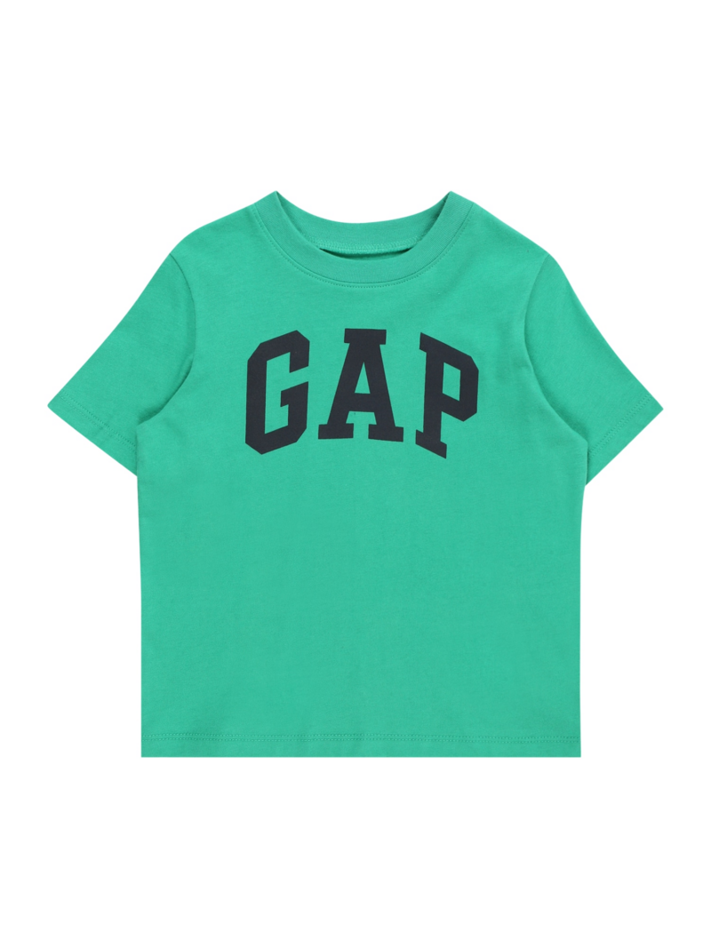 GAP Tricou  verde jad / negru