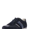 GEOX Sneaker low 'Wells'  bleumarin / albastru porumbel / alb