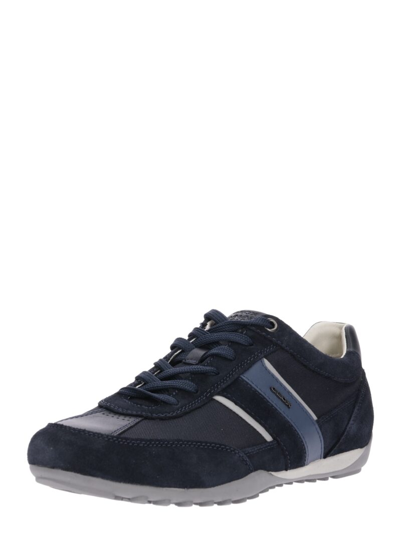 GEOX Sneaker low 'Wells'  bleumarin / albastru porumbel / alb