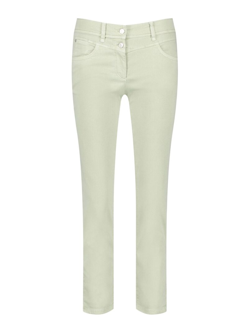 GERRY WEBER Jeans 'Best4me'  verde deschis