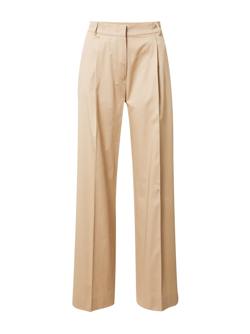 GERRY WEBER Pantaloni cu dungă  maro caramel