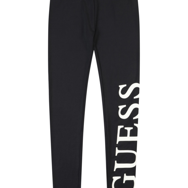 GUESS Leggings  negru / alb