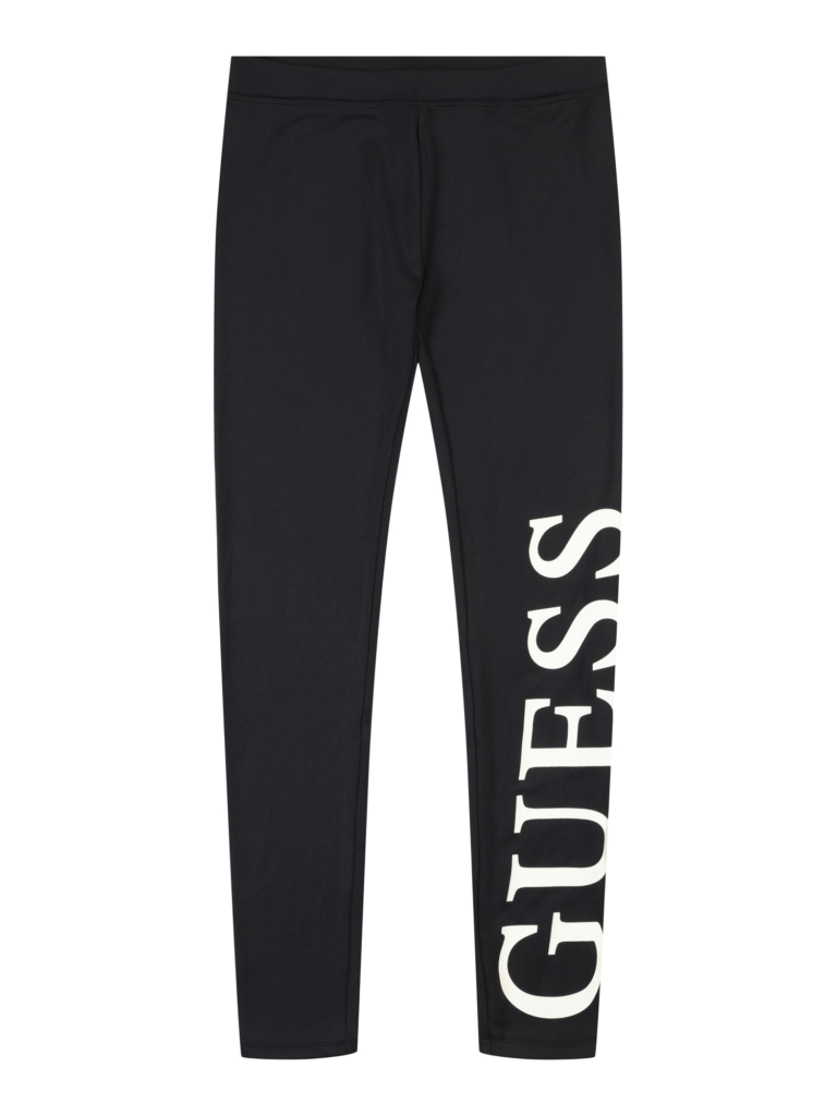 GUESS Leggings  negru / alb