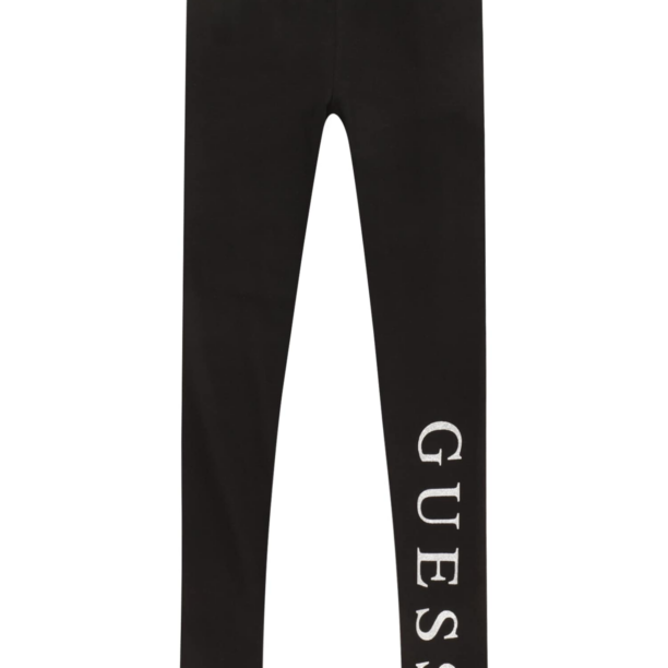 GUESS Leggings  negru / argintiu