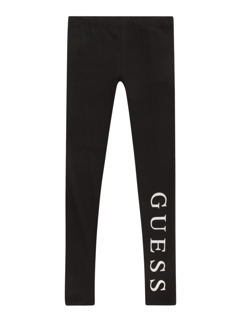 GUESS Leggings  negru / argintiu