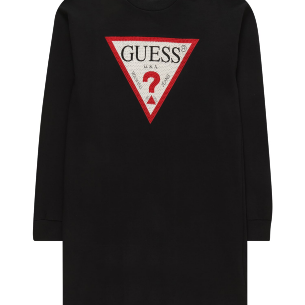 GUESS Rochie 'TERRY'  roșu / negru / alb