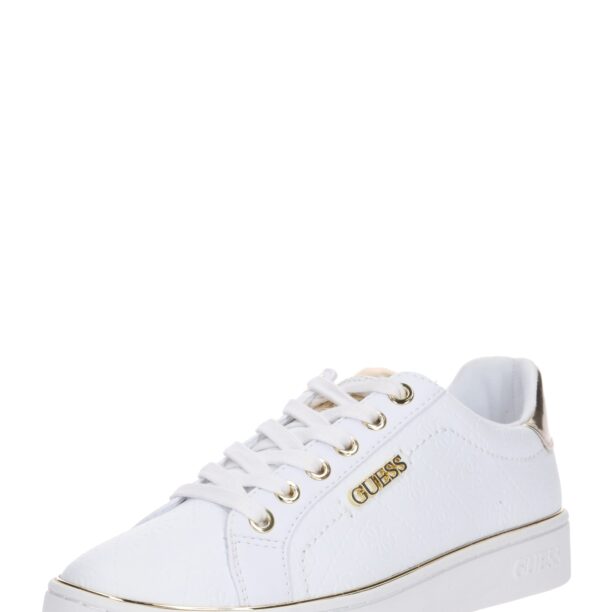 GUESS Sneaker low 'BECKIE'  auriu / alb