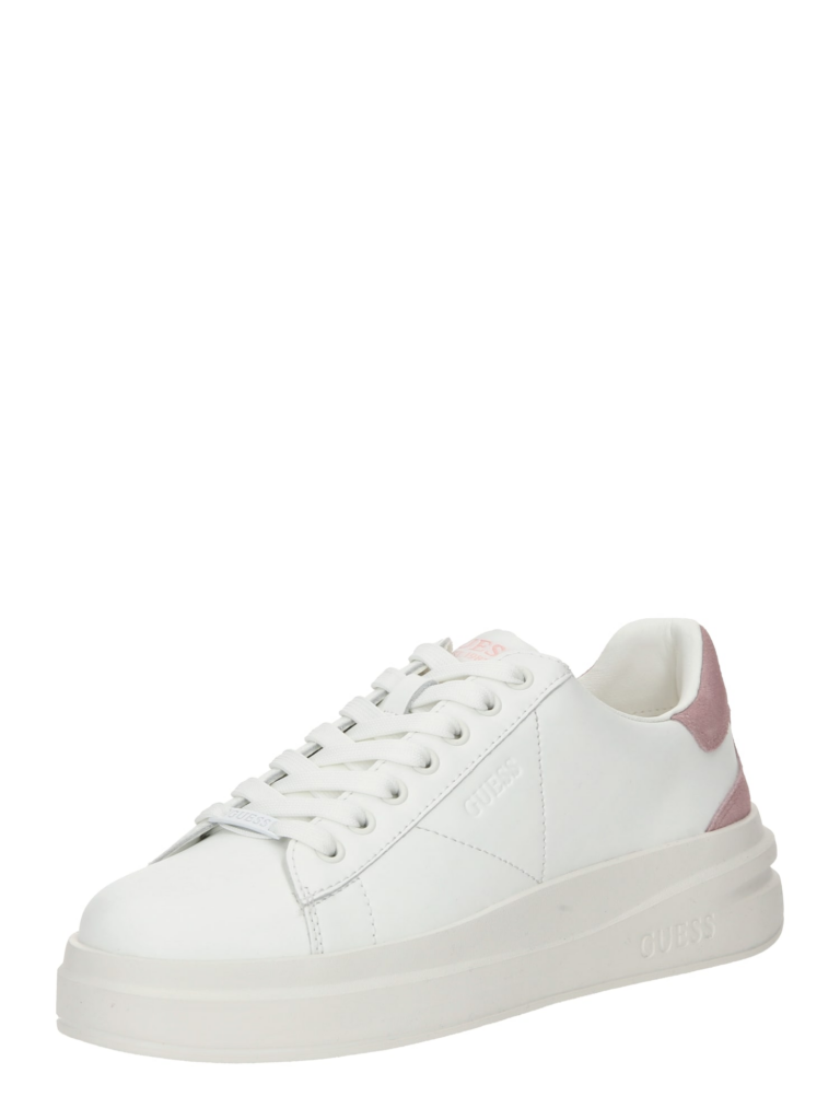 GUESS Sneaker low 'Elbina'  roz / alb