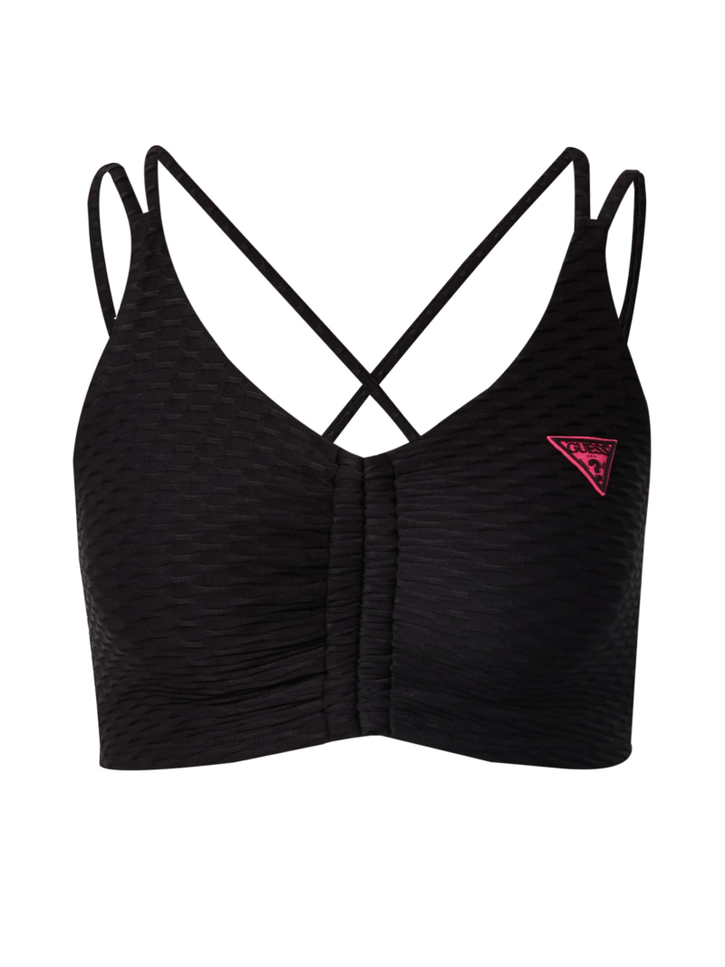 GUESS Sutien sport 'DELMA'  fucsia / negru