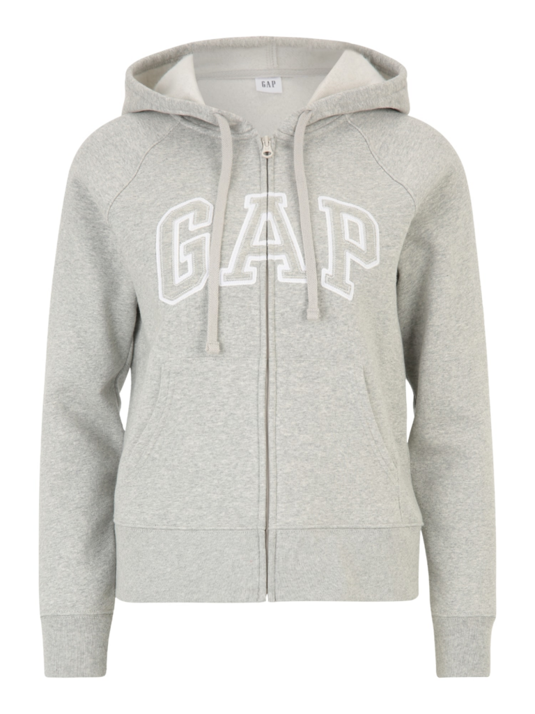 Gap Petite Hanorac 'HERITAGE'  gri / alb