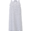 Gap Petite Rochie 'TERRY'  bleumarin / alb