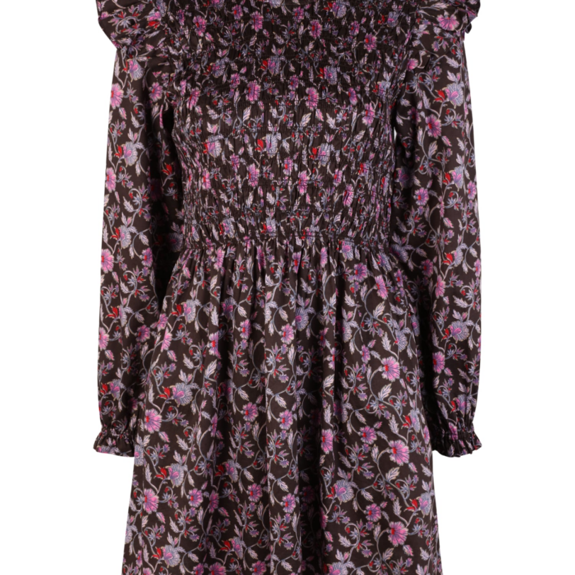 Gap Petite Rochie tip bluză  gri argintiu / lila / mov mură / roz