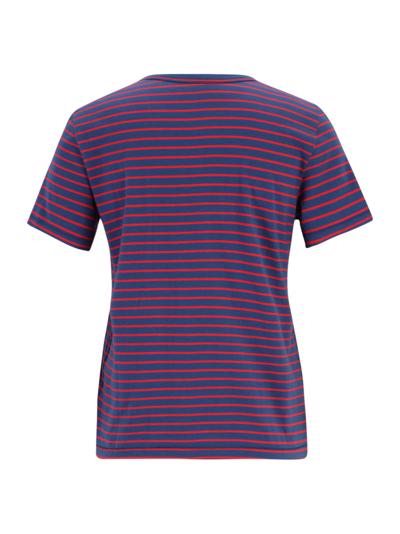 Gap Petite Tricou 'NOVELTY'  albastru marin / roșu / alb