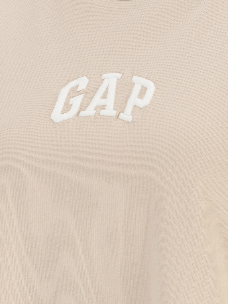 Gap Petite Tricou  bej / alb preţ