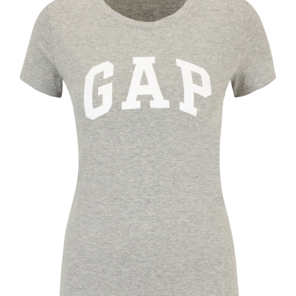 Gap Petite Tricou  gri amestecat / alb murdar