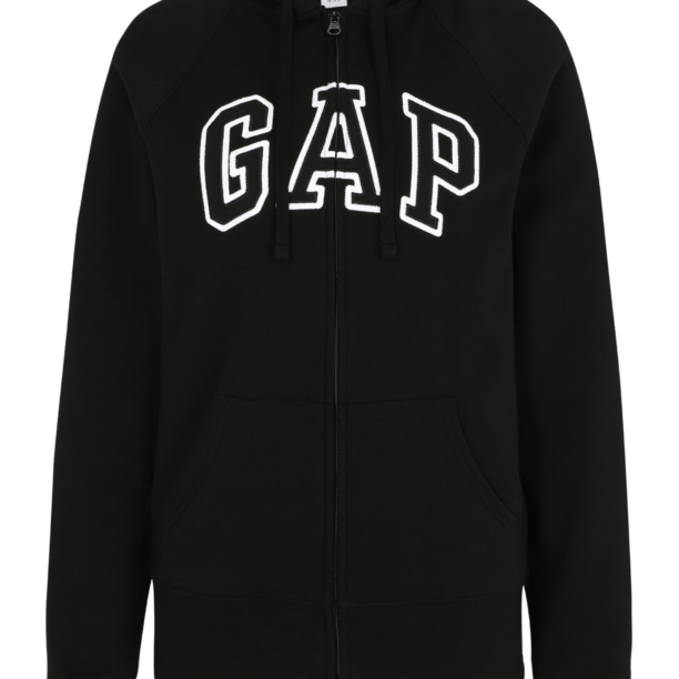 Gap Tall Hanorac 'HERITAGE'  negru / alb