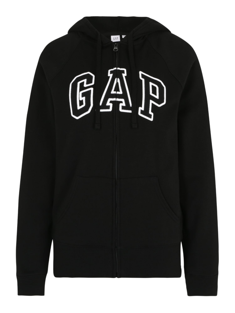 Gap Tall Hanorac 'HERITAGE'  negru / alb