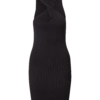 Gina Tricot Rochie tricotat  negru