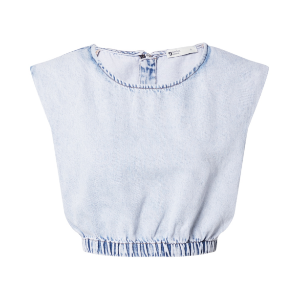 Gina Tricot Top  albastru denim