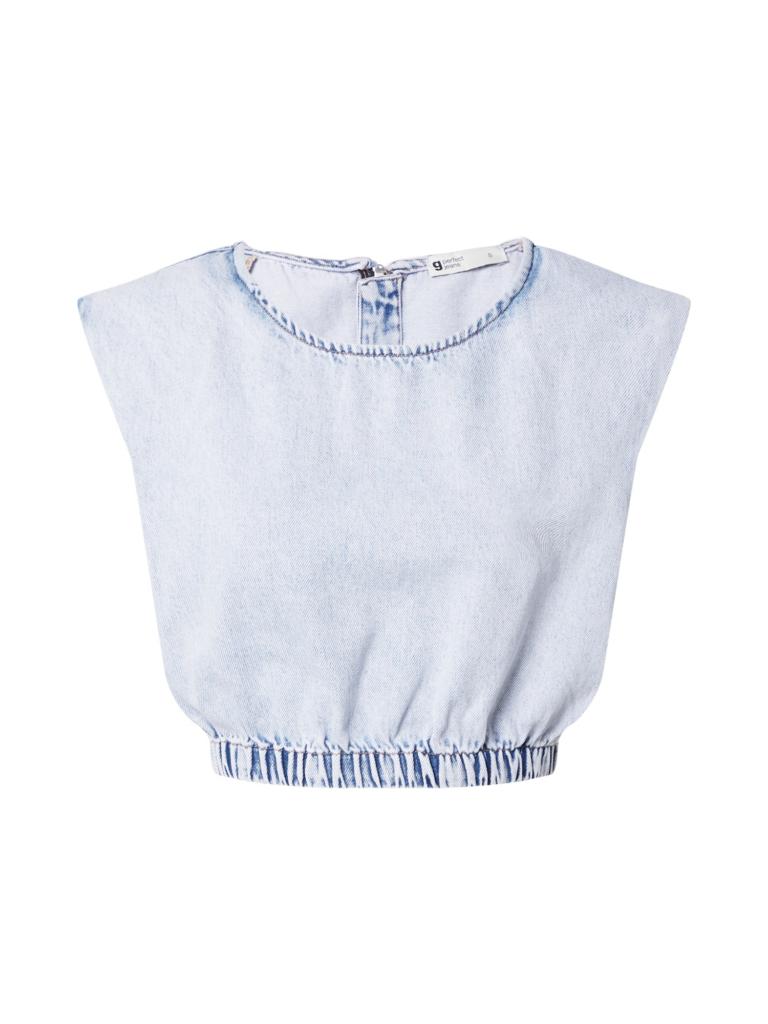 Gina Tricot Top  albastru denim