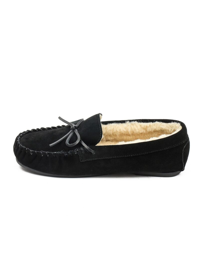 Gooce Mocasini 'Anchorage'  bej / negru