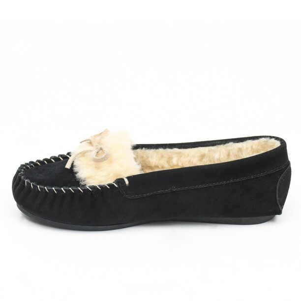 Gooce Mocasini 'Joia'  crem / negru