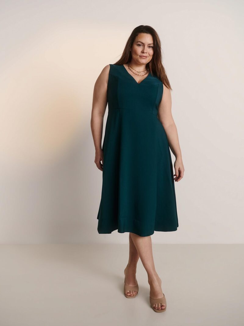 Cumpăra Guido Maria Kretschmer Curvy Rochie 'Camille'  verde smarald