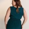 Guido Maria Kretschmer Curvy Top 'Emma'  verde petrol