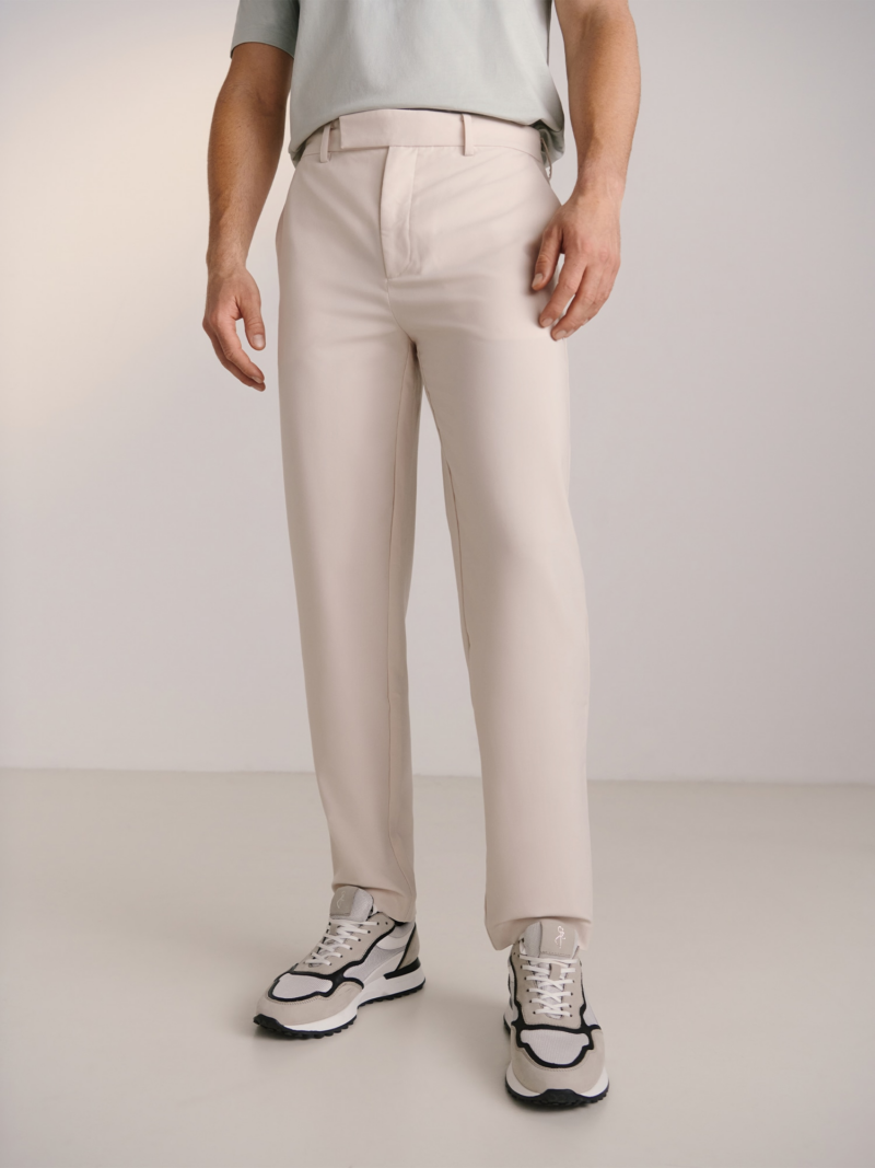 Guido Maria Kretschmer Men Pantaloni 'Tristan'  crem