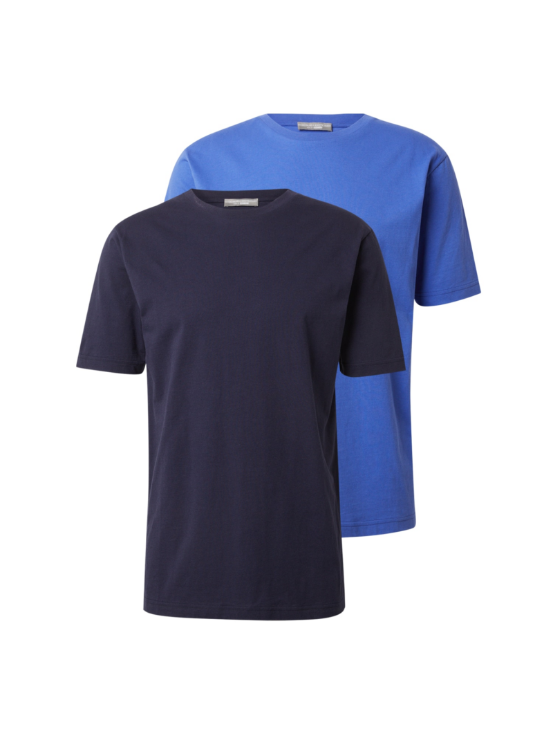 Guido Maria Kretschmer Men Tricou 'Pablo'  bleumarin / albastru regal