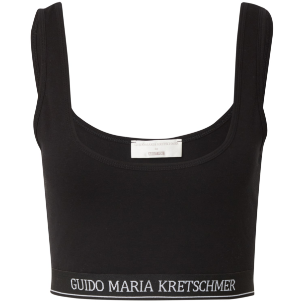 Guido Maria Kretschmer Women Sutien 'Aurelia'  negru / alb