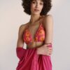 Guido Maria Kretschmer Women Sutien costum de baie 'Roberta'  portocaliu / roz zmeură