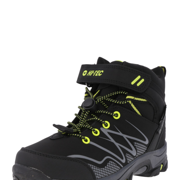 HI-TEC Botine 'Blackout'  galben neon / negru