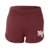 HOLLISTER Pantaloni 'DARK ACADEMIA'  roșu bordeaux / alb