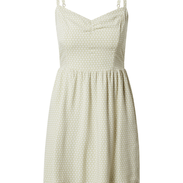 HOLLISTER Rochie de vară 'APAC'  verde pastel / alb