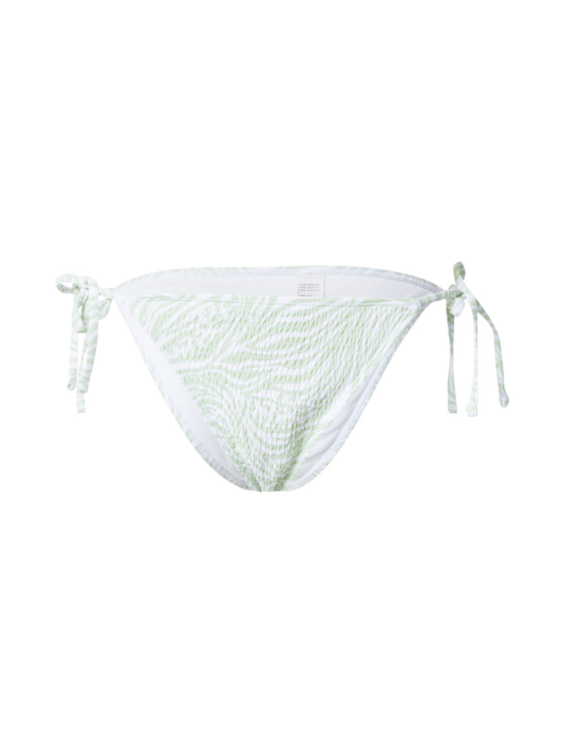 HOLLISTER Slip costum de baie 'MAY'  verde pastel / alb