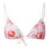 HOLLISTER Sutien costum de baie  verde / roz / roz / alb