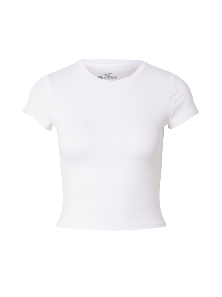 HOLLISTER Tricou  alb