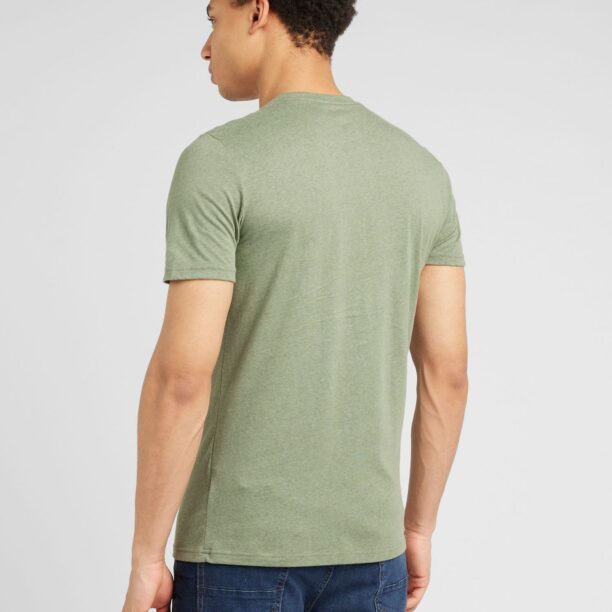 HOLLISTER Tricou  verde / alb preţ