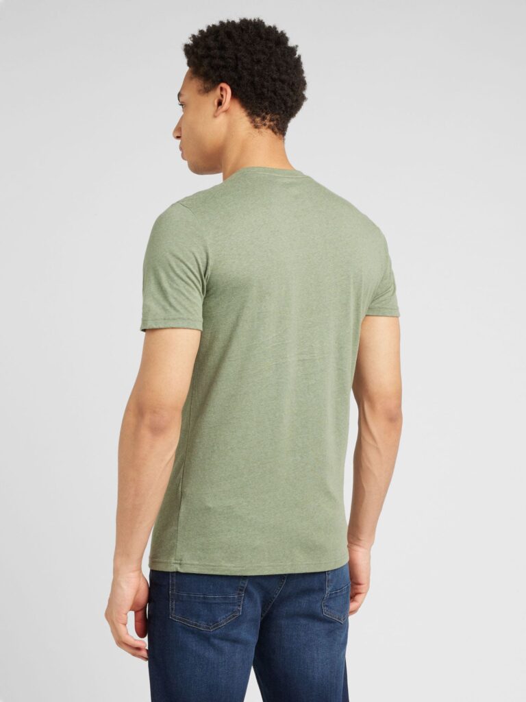 HOLLISTER Tricou  verde / alb preţ