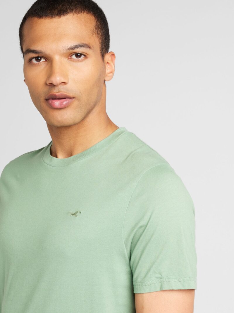 HOLLISTER Tricou  verde pastel preţ