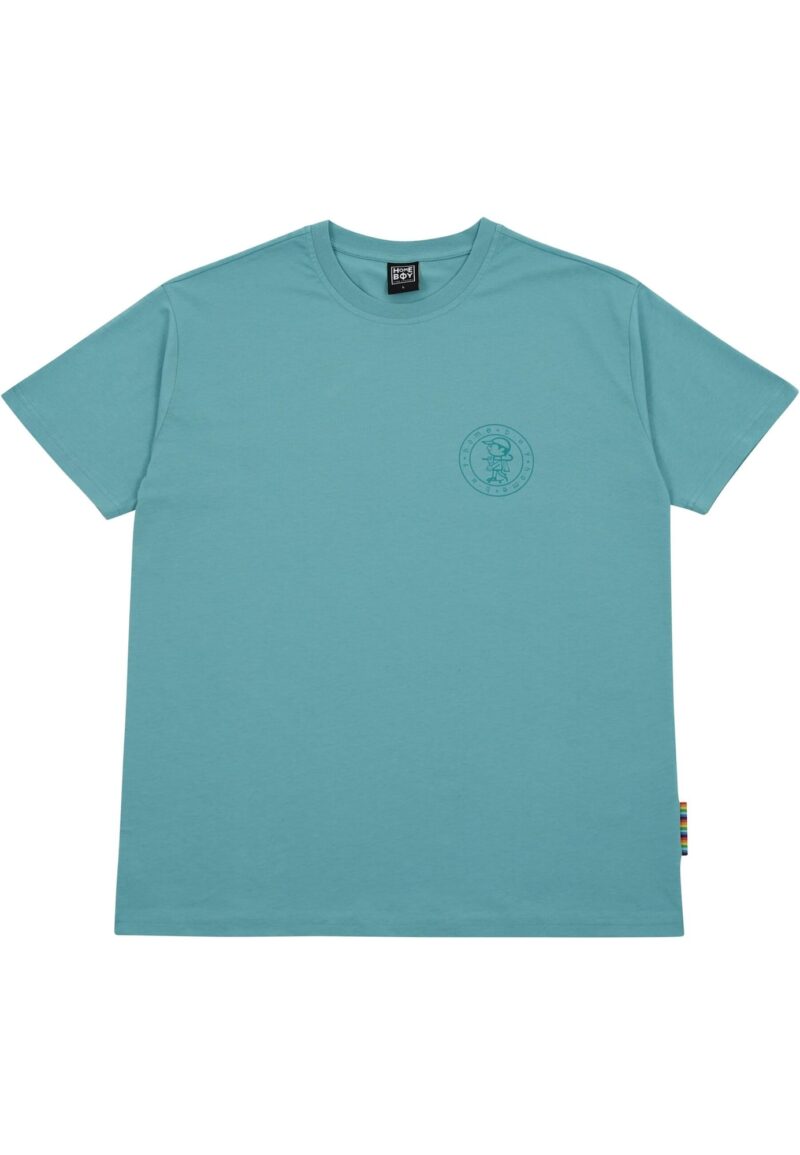 HOMEBOY Tricou 'Hans'  opal / albastru pastel