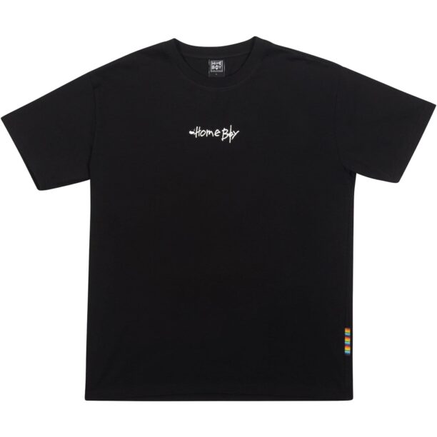 HOMEBOY Tricou  negru / alb