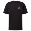 HUF Tricou  negru / alb