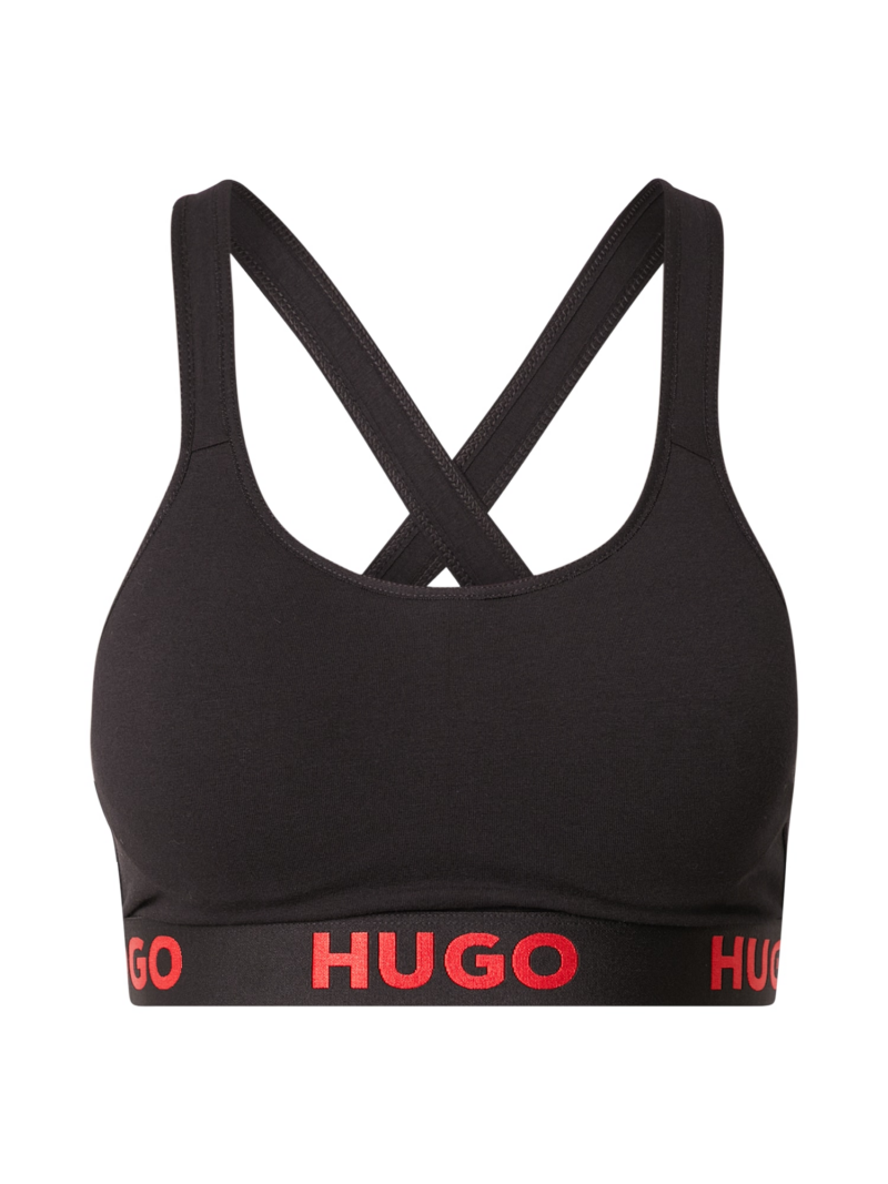 HUGO Sutien  roșu orange / negru