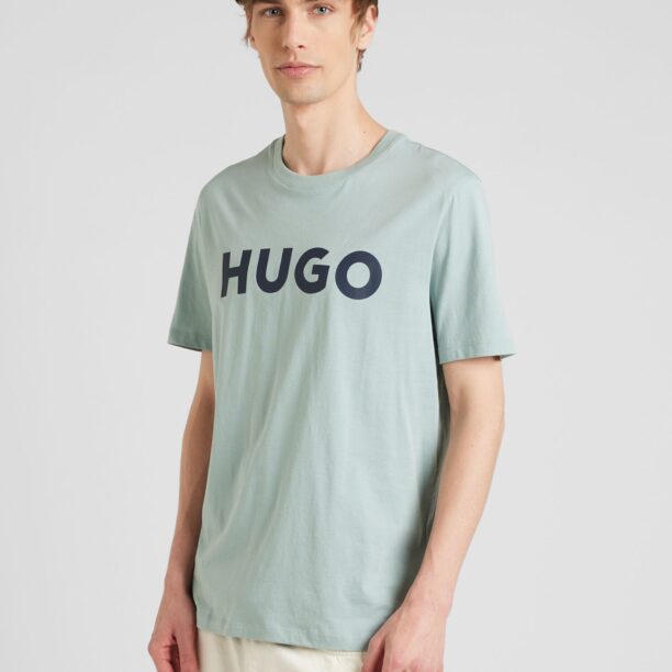 HUGO Tricou 'Dulivio'  albastru marin / verde mentă preţ