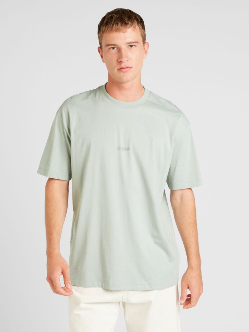 Cumpăra HUGO Tricou 'Nouveres'  verde pastel