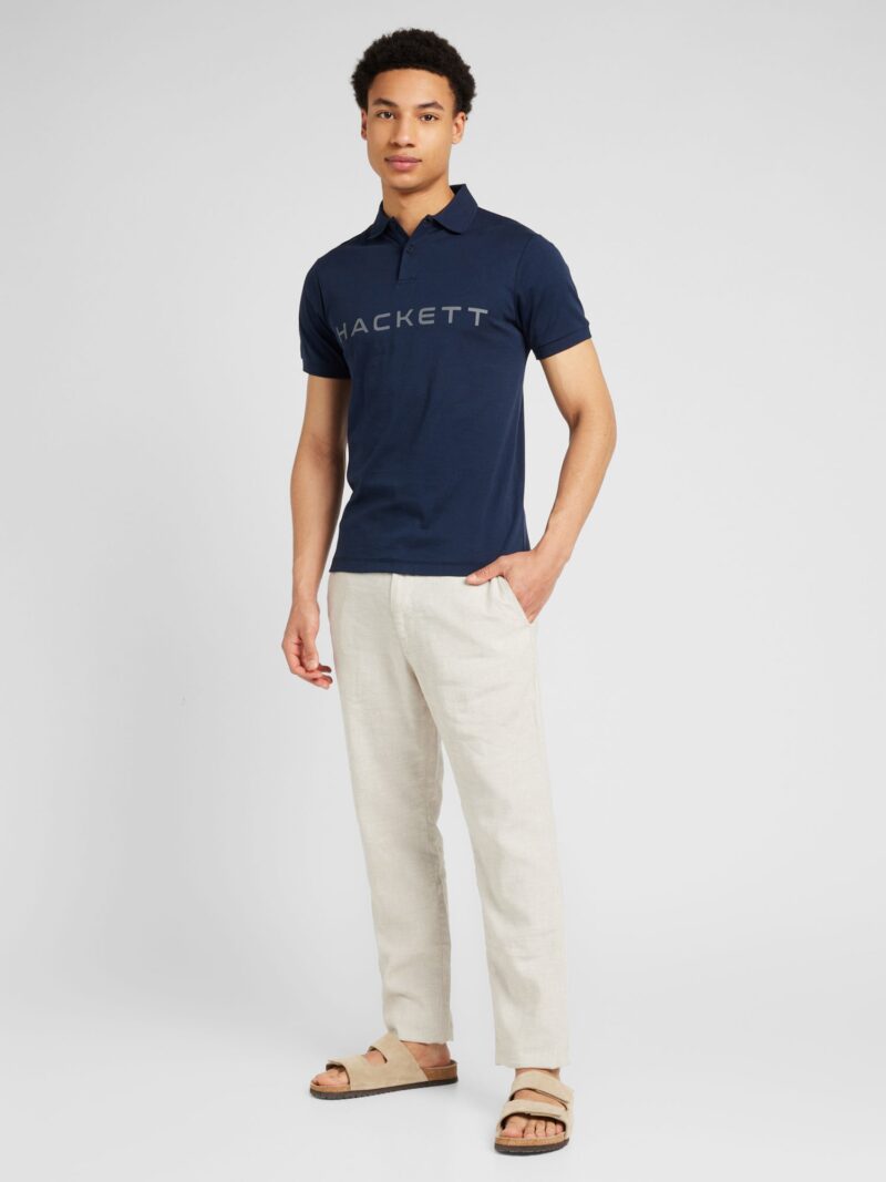 Cumpăra Hackett London Tricou 'ESSENTIAL'  albastru marin / gri