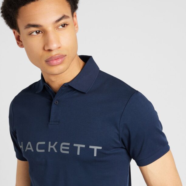 Preţ Hackett London Tricou 'ESSENTIAL'  albastru marin / gri