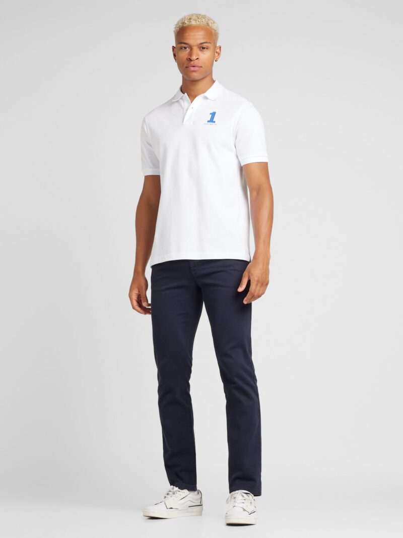 Hackett London Tricou 'NEW CLASSIC'  albastru regal / alb